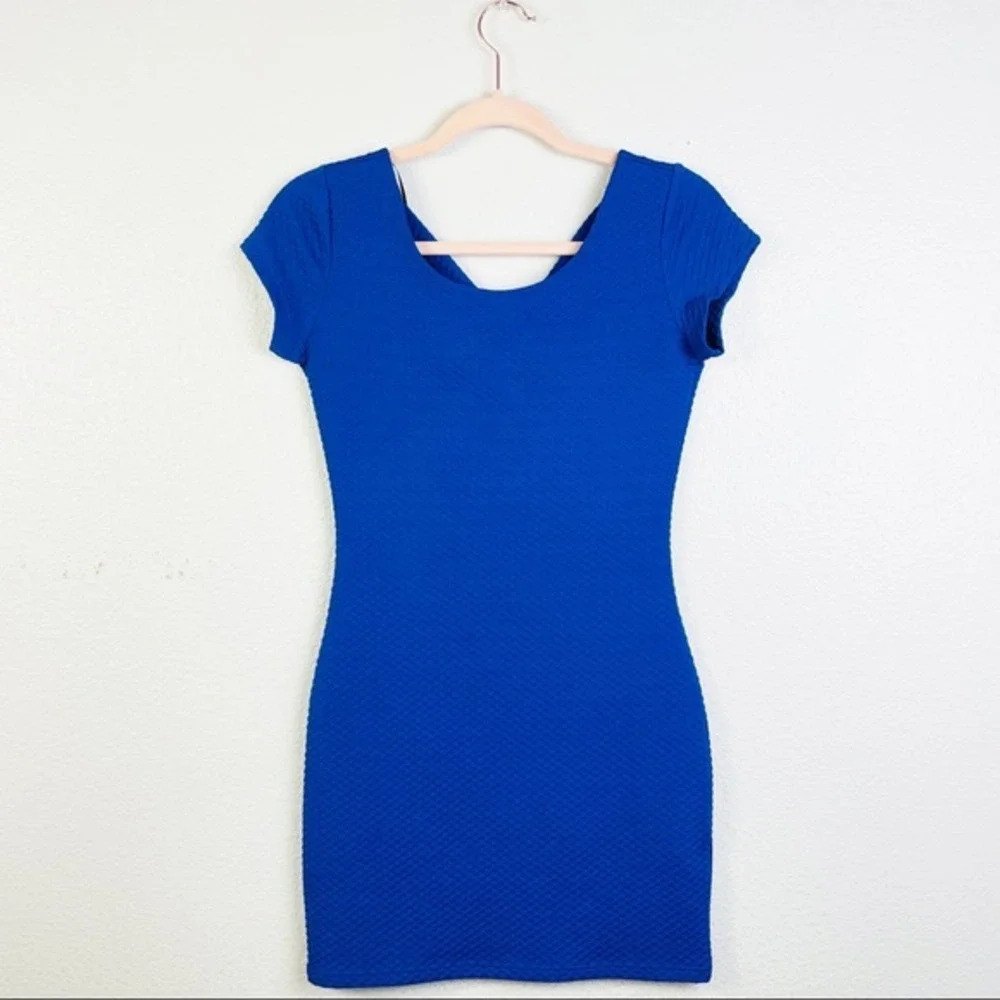 Divided by H&M  Blue Bodycon‎ Dress Size 6